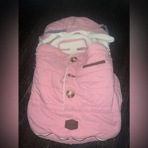 Winter stroller insert.